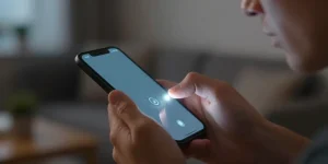 lampe torche sur portable
